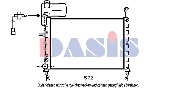 AKS DASIS Radiators, Motora dzesēšanas sistēma 080630N